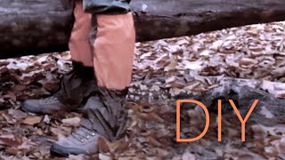 Туристические гамаши своими руками | Travel gaiters DIY