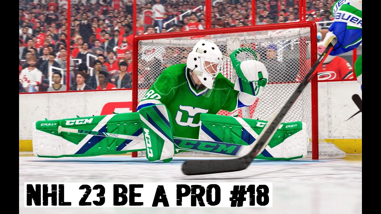 NHL 23 Goalie Be A Pro EP18 Penalties Galore YouTube