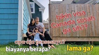 Step by step bikin student & working visa Canada sekeluarga 2023 langsung granted !