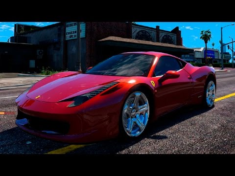 GTA V Ferrari 458 Italia Mod