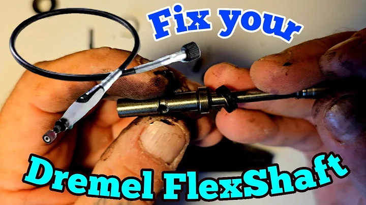 Dremel flex shaft Deep dive repair.