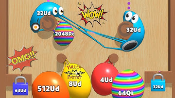 Blob Merge 3D | Noob vs Pro vs Hacker in blob merge 3d 2048 Ball Gameplay ( Android, iOS) #26