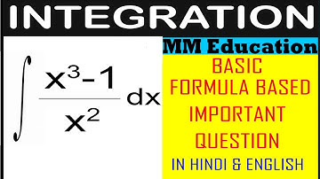 Integration:(part-1.2)Basic Formula Based Important Question.