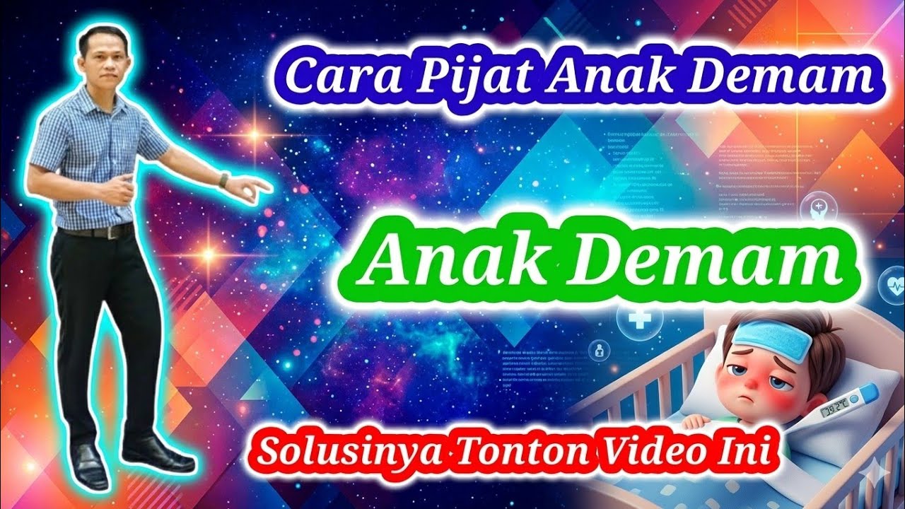 CARA MENGATASI DEMAM PADA ANAK - CARA MENGATASI ANAK DEMAM - PIJAT