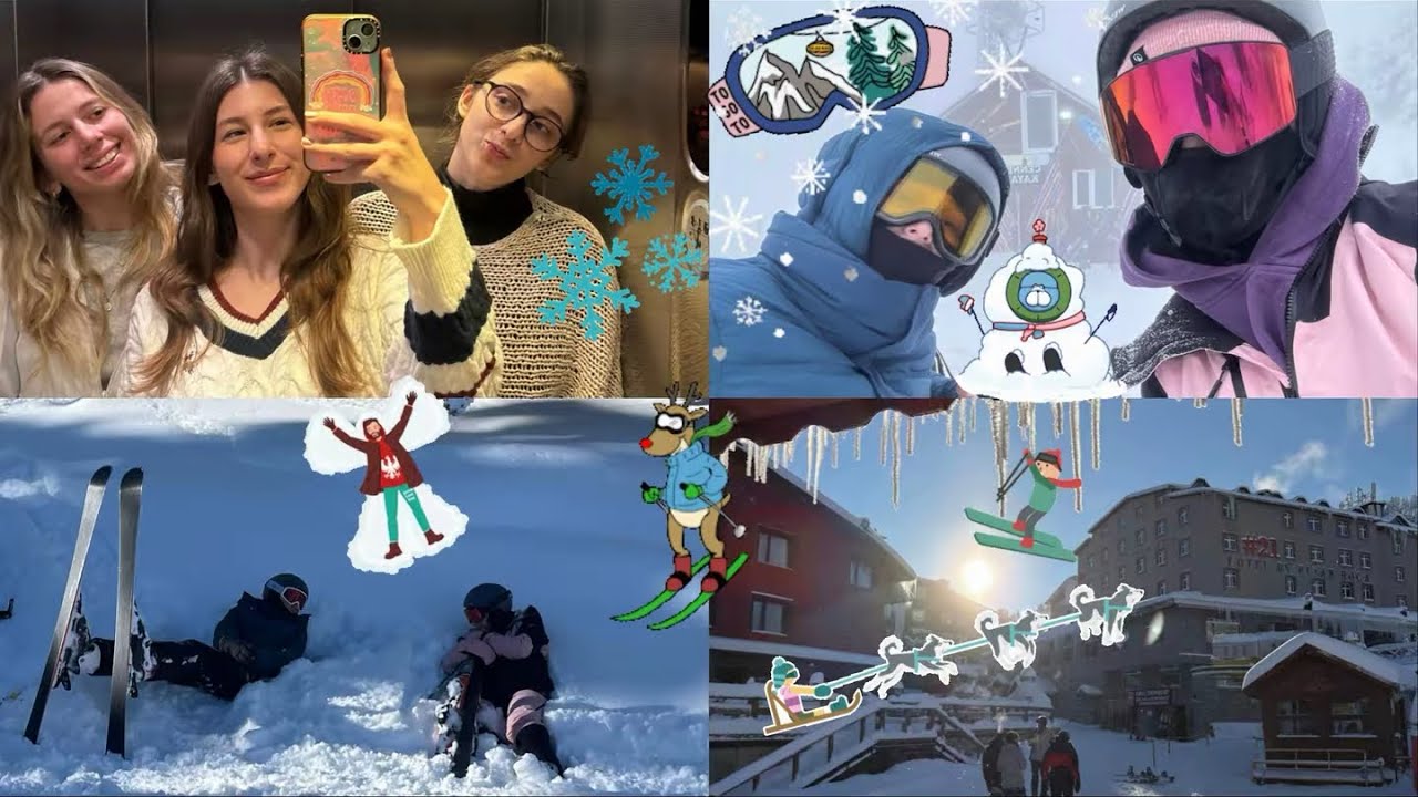 Kız kıza Uludağ 2.ve3.Gün⛷️🏂