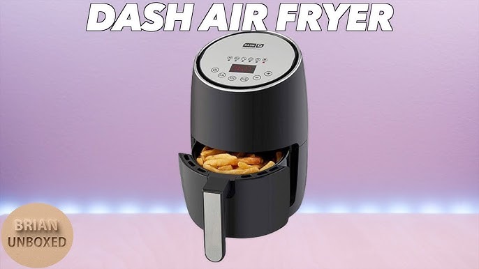 Dash 3 Quart Deluxe Air Fryer with AirCrisp Technology