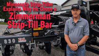 Minnesota StripTiller Explains Why He Chose a Zimmerman Strip Till Bar