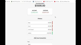Build a Complete Expense Tracker App with React Native!