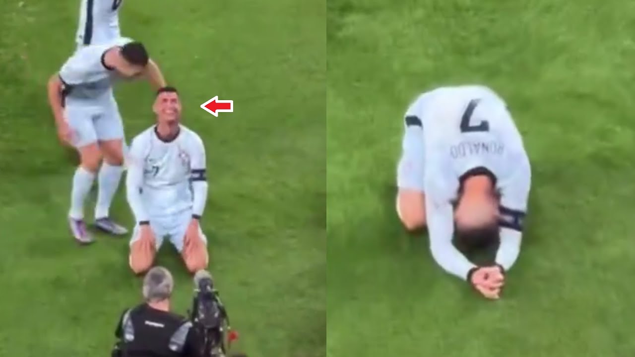 LAS LAGRIMAS de CRISTIANO RONALDO tras MARCAR su GOL 900