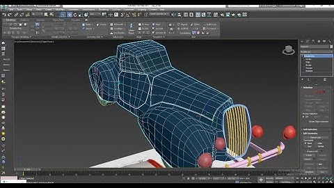 3Dsmax Tutorials, Learn 3D Modeling a Vintage Car ( Delahaye 1937) from Scratch in 3dsmax ( Part 9)