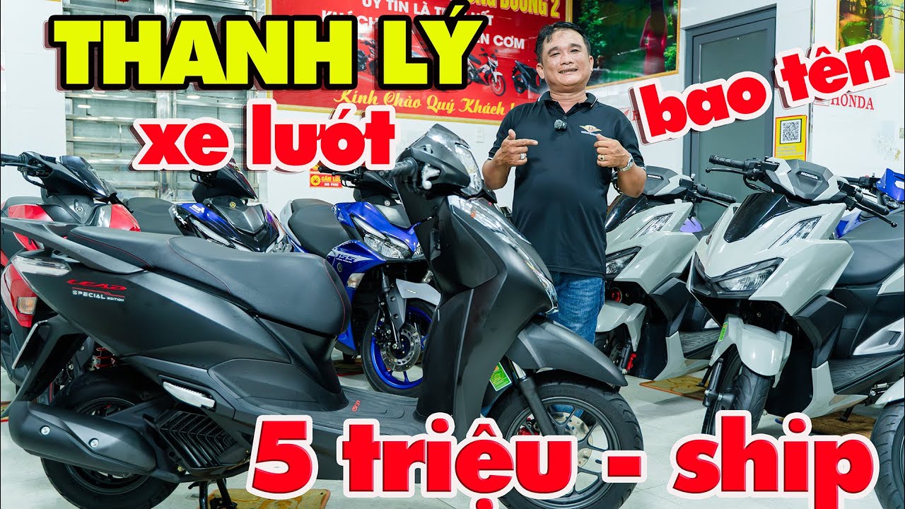 CẦN THANH LÝ KHO XE LƯỚT EXCITER 150 155 ABS MXKING WINNER V3 NVX 155 LEAD VARIO 160 SỐC 5 TRIỆU XMG