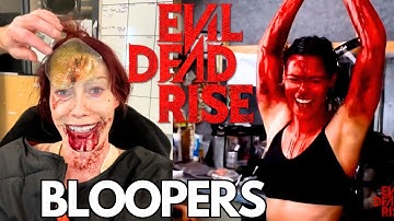 Evil Dead Rise Bloopers and Behind the Scenes