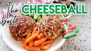 🎄 THE BEST CHEESE BALL FOR YOUR HOLIDAY APPETIZER! 🧀 CHEDDAR AND BACON RANCH 🥓 VLOGMAS 2019