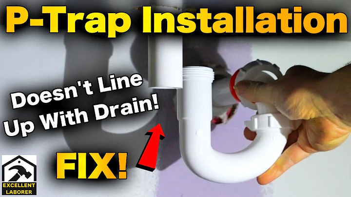 P-Trap Doesn’t Line Up with Sink Drain? Easy DIY Fix!