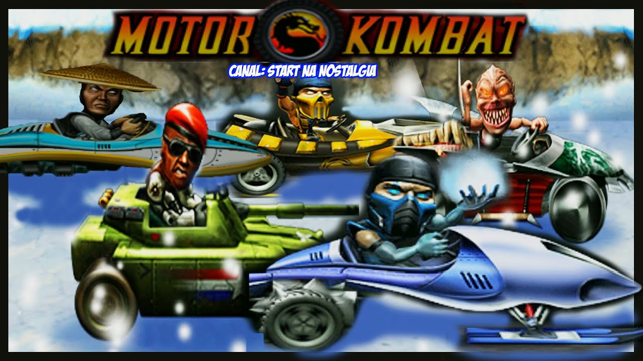 JOGO DE CORRIDA DO MORTAL KOMBAT? NOSTALGIA DO PS2 YouTube