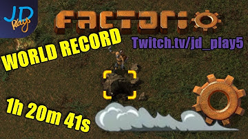 Factorio 1.0 ⚙️ WORLD RECORD! 1h 20m 41s ⚙️ NewGame+ MMP Speed run