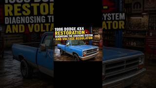 RESTORING A VINTAGE DODGE 4X4 - VOLTAGE REGULATOR TROUBLESHOOTING AND FIX