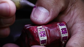 Know how jewellery process invisible setting: Part 2