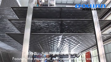 Focusun 2 tons Plate Ice machine