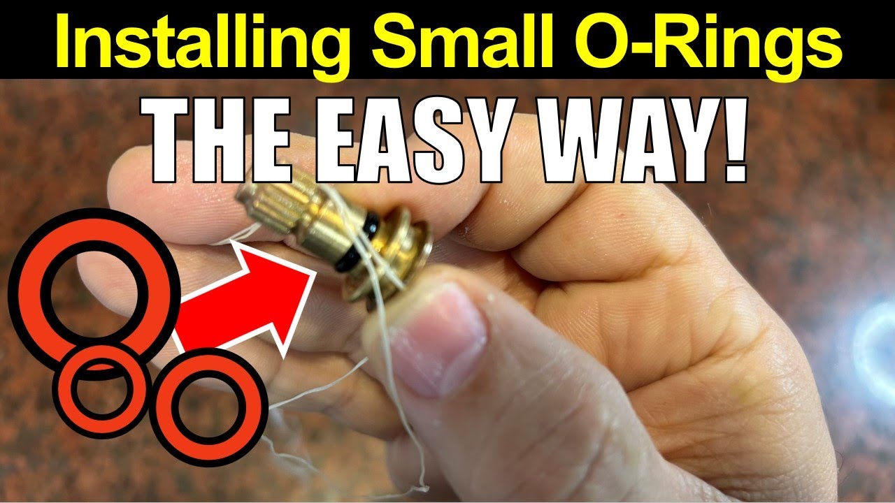How To Install Small O-Rings - THE EASY WAY!
