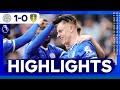 Barnes Strike Seals The Points | Leicester City vs. Leeds United  | Match Highlights