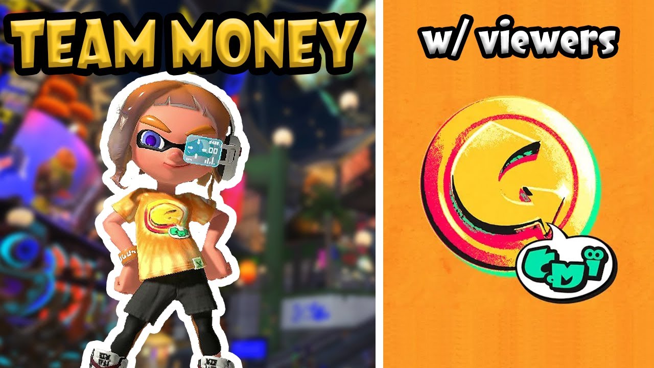 TEAM MONEY SWEEP | Splatoon 3 Splatfest - YouTube