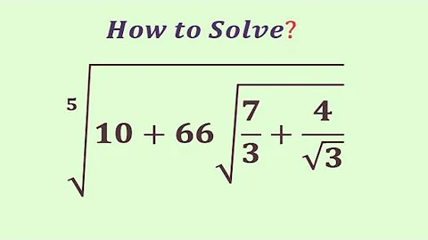 An Amazing Algebra Challenge | Olympiad Question | Can you Solve this?
