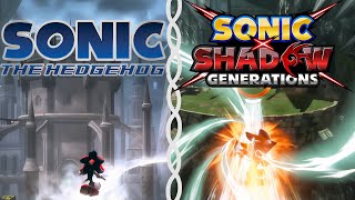 Shadow Generations vs sonic 06 kingdom valley comparison