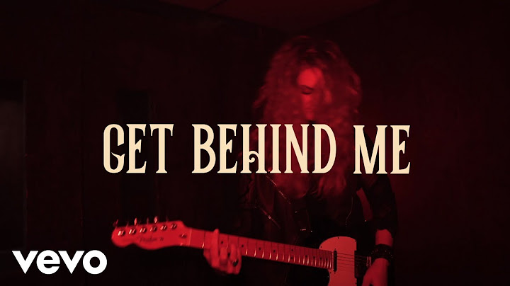 Emerson Day - Get Behind Me (Official Lyric Video)