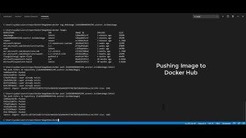 Create Docker Image using VS Code and Push to Azure Registry or Docker Hub