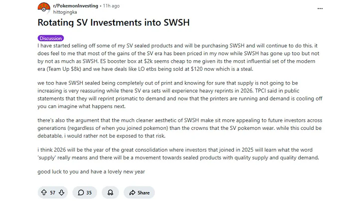 Pokemon Investor is Already Selling All Of Their Scarlet & Violet Investments