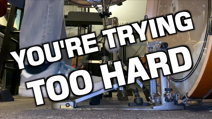 The Reason Your Bass Drum / Kick Doubles are Trash - Drum Lesson