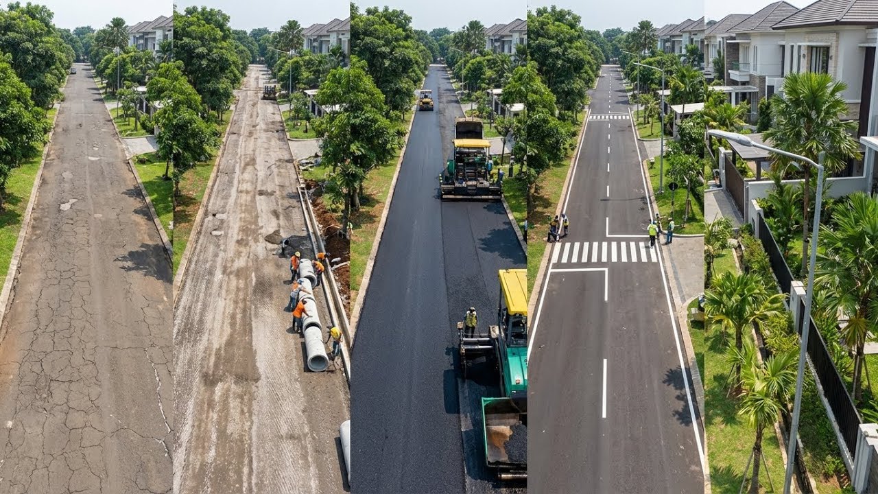 Compilation Render-to-Timelapse (Veo 3.1): Satisfying Construction & Cleaning [4K]