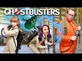 Ghostbusters in Real Life Escape Room (ProHacker Traps Us)