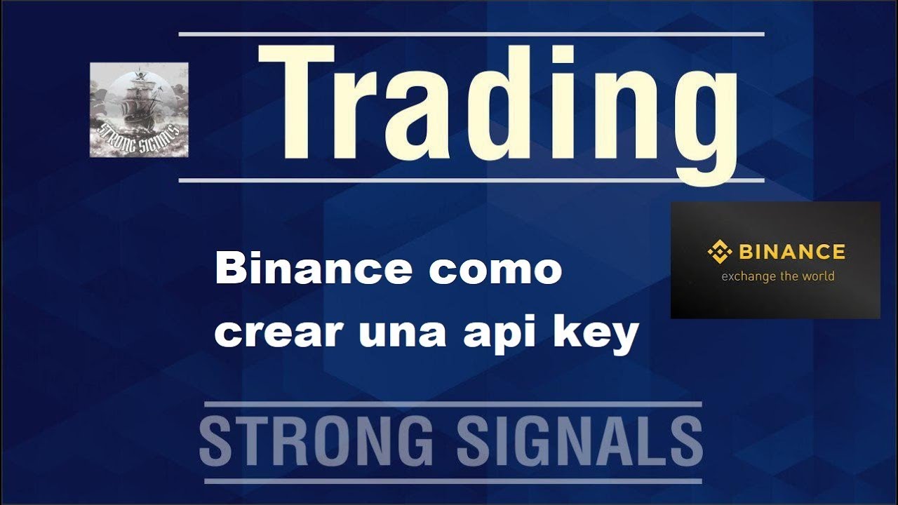 Binance Como Crear Una Api Key Para Spot YouTube