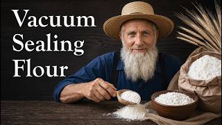 Vacuum Sealing Flour for Long Term Food Storage