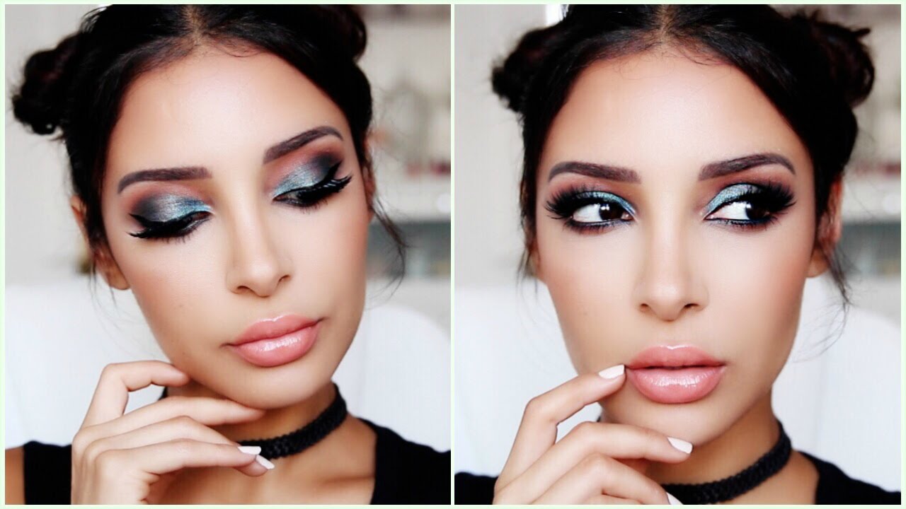beautycon GREEN SMOKEY EYES ♡ Palette Nikkie Tutorials !