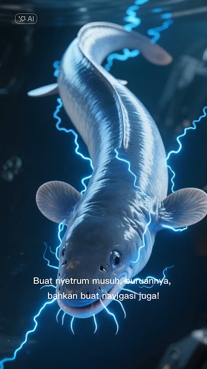 Ikan Ini Ngecas Musuh Pakai Listrik!⚡ #faktaunik #belut #shortsindonesia #shorts #faktaaneh #viral