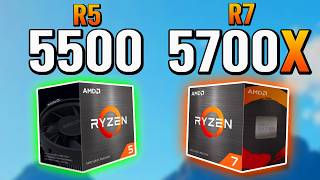 R5 5500 vs R7 5700X - Is There NO Difference?!