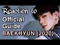 Faceless Reaction ll NON KPOP FAN React to GUIDE TO EXO&#39;S BAEKHYUN