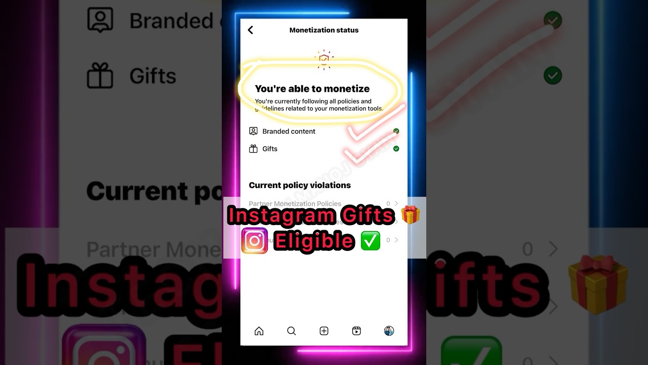 Instagram gifts on reels | Send Gift features is now ELIGIBLE | Reels gift option eligible 2025
