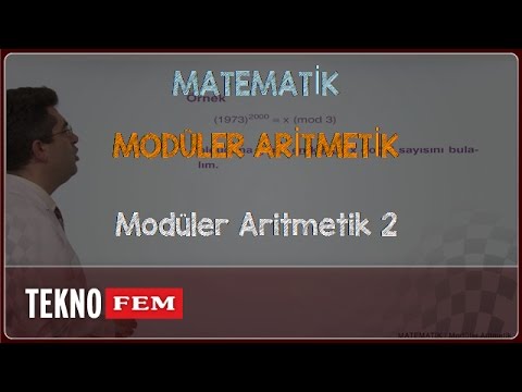 YGS-LYS MATEMATİK - Modüler Aritmetik 2