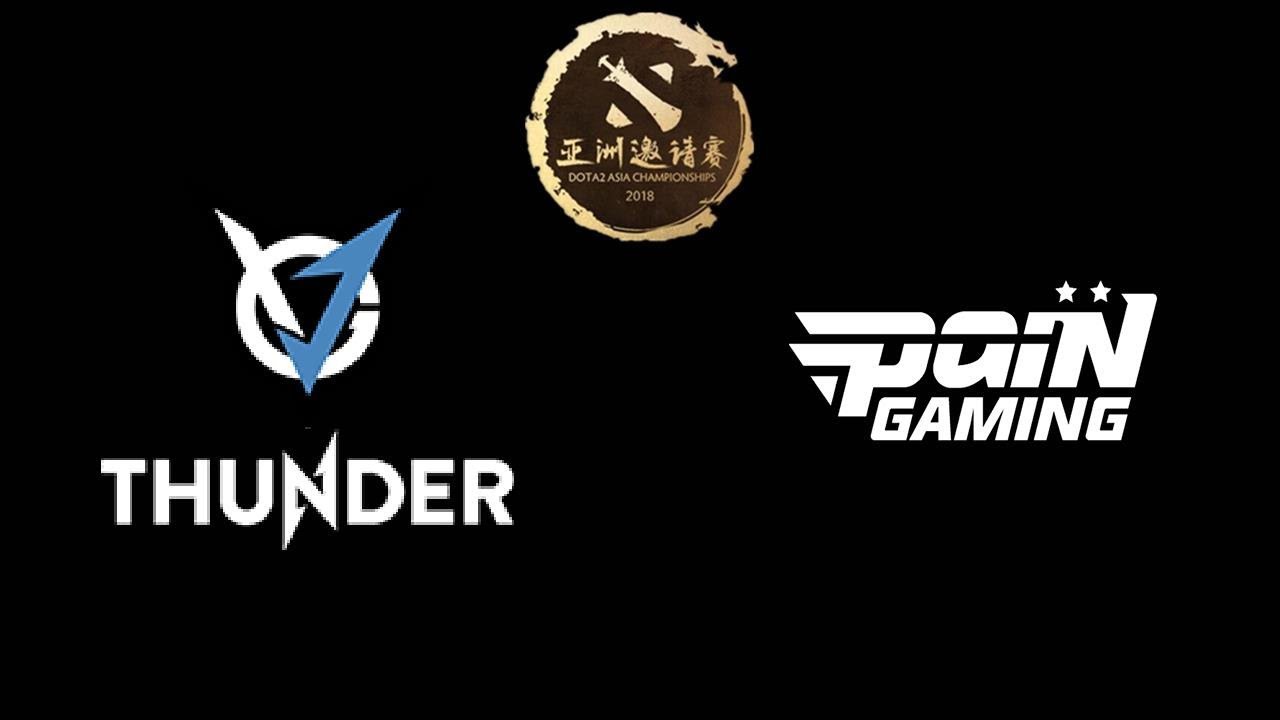 VGJ Thunder vs paiN Gaming Dota 2 Asia Championships 2018 Highlights Dota 2