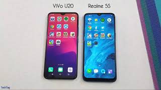 Vivo U20 vs Realme 5S SpeedTest & Camera Comparison