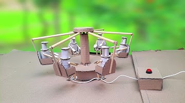 He Made a Mini Merry-Go-Round From Cardboard! 😱🎠 | Genius DIY Project