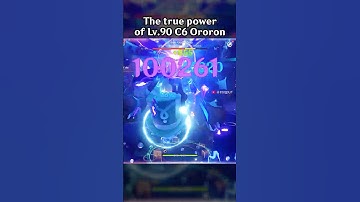 THE TRUE POWER OF LV.90 C6 ORORON
