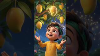 The Magical Mango Tree That Granted Wishes! 🥭✨ | AI Animated Cartoon Story | Hindi Fairy Tale#shorts