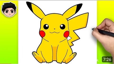 How To Draw PIKACHU | YouTube Studio Art Tutorial