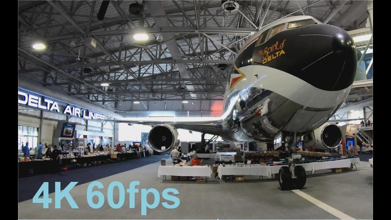 Delta Flight Museum full tour, Atlanta, GA, 4K 60fps with HyperSmooth