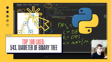 🔎Cracking the Binary Trees | Diameter of a Binary Tree: Easiest Python Solution | 543 LeetCode